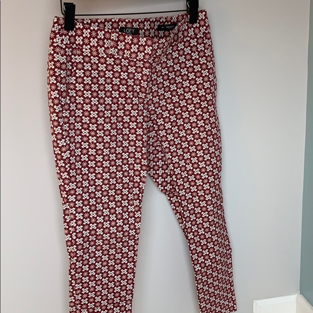 Loft Julie Skinny Dress Pant
